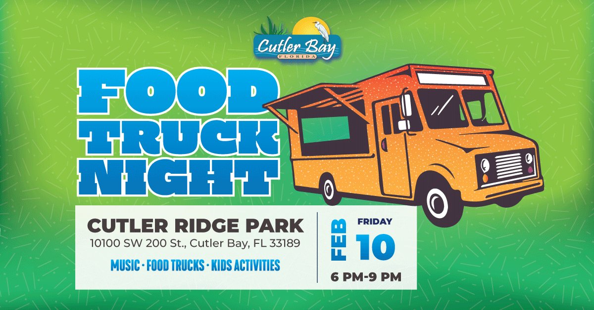 Food Truck Night Town of Cutler Bay Florida
