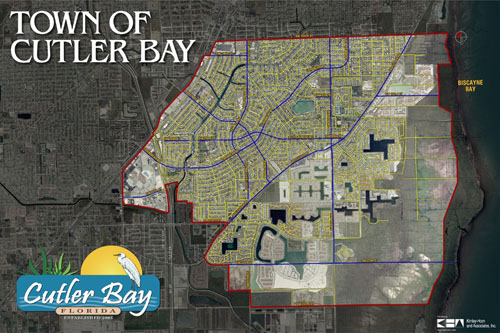 Town Map Town Of Cutler Bay Florida