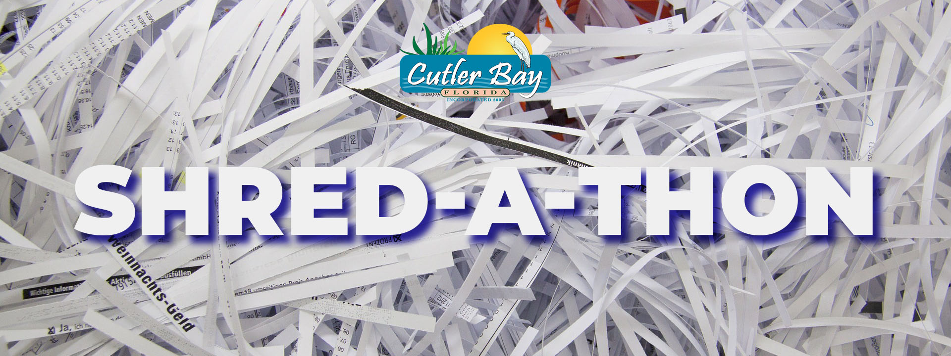 ShredAThon Town of Cutler Bay Florida