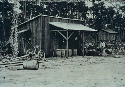 Circa 1897 Early Home in Perrine of Tomato Grower Thomas Peters