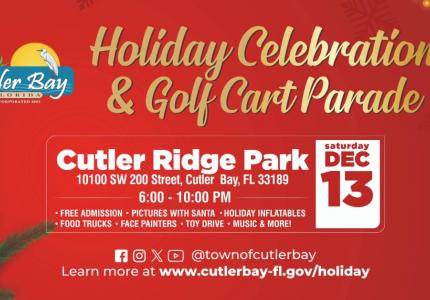 Cutler Bay's Holiday Golf Cart Parade