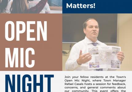 Cutler Bay's Open Mic Night - Town Hall