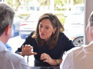 Congresswoman Maria Elvira Salazar visits Cutler Bay