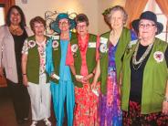 L to R: Sue Hitchcock, Dolores Dimitriou, Carol Ponzini, Mary Cross and Carol Medina