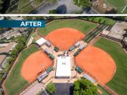 Franjo Park Before and After Aerial View