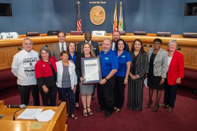 CFAL Action Plan Recognized at Miami-Dade Board of County Commissioners Meeting