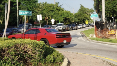 Traffic gridlock that will see relief due to 87th Avenue connectivity project
