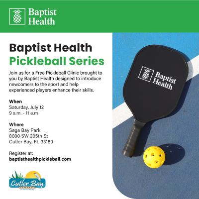 Pickleball Series - Cutler Bay July 12
