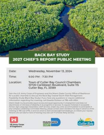 Back Bay Study Cutler Bay