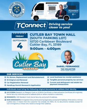 TConnect at Cutler Bay Town Hall