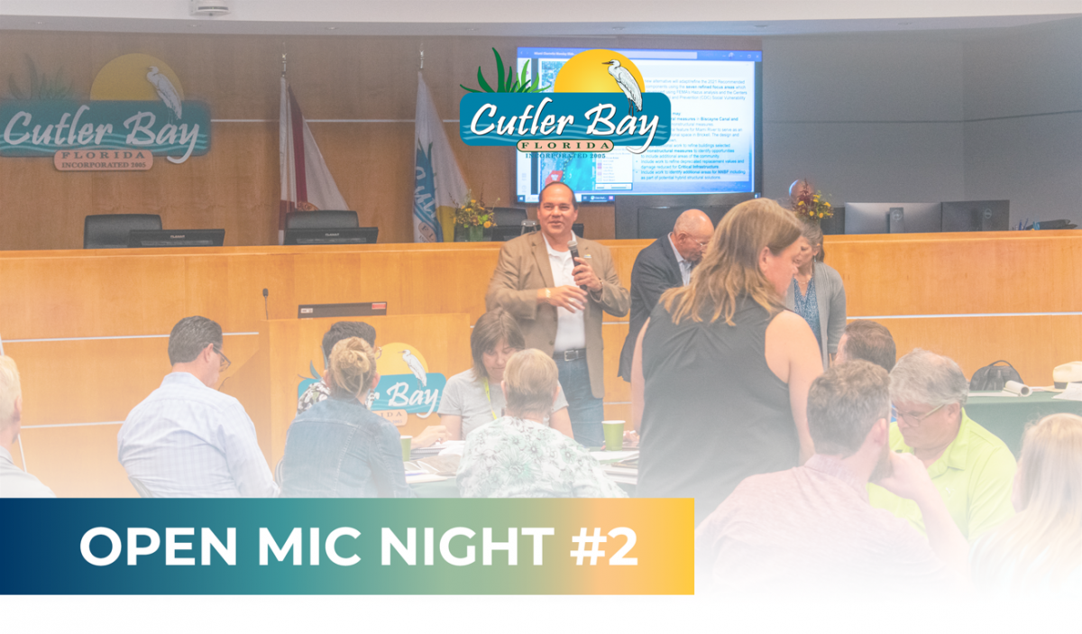 Cutler Bay Open Mic Night 