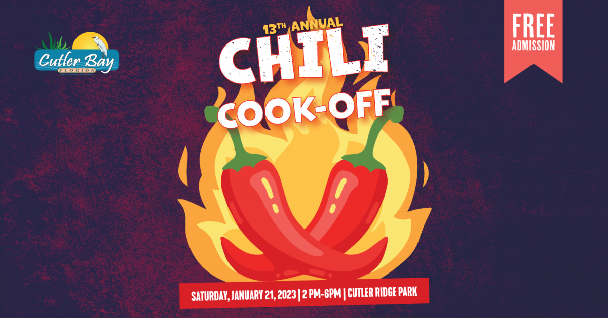 Chili CookOff Town of Cutler Bay Florida