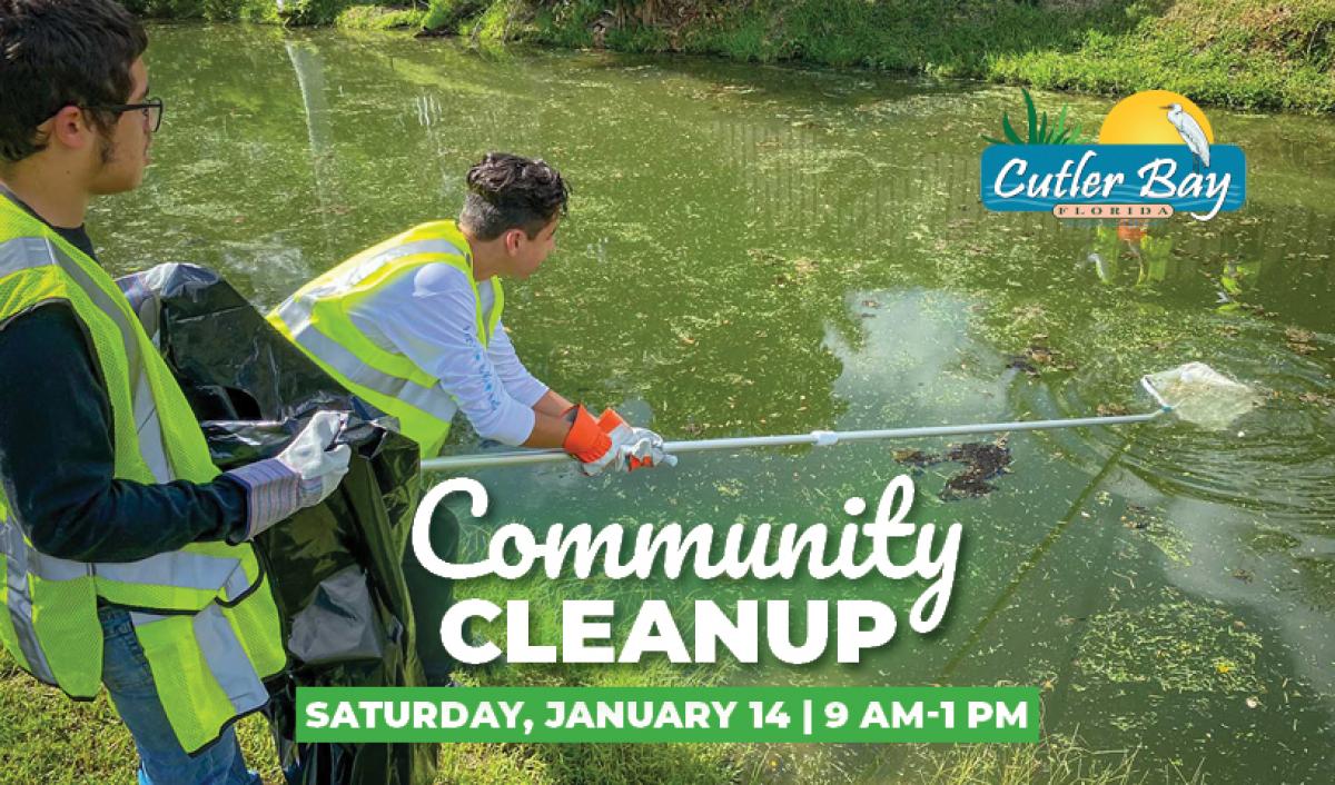 Community Cleanup Town of Cutler Bay Florida