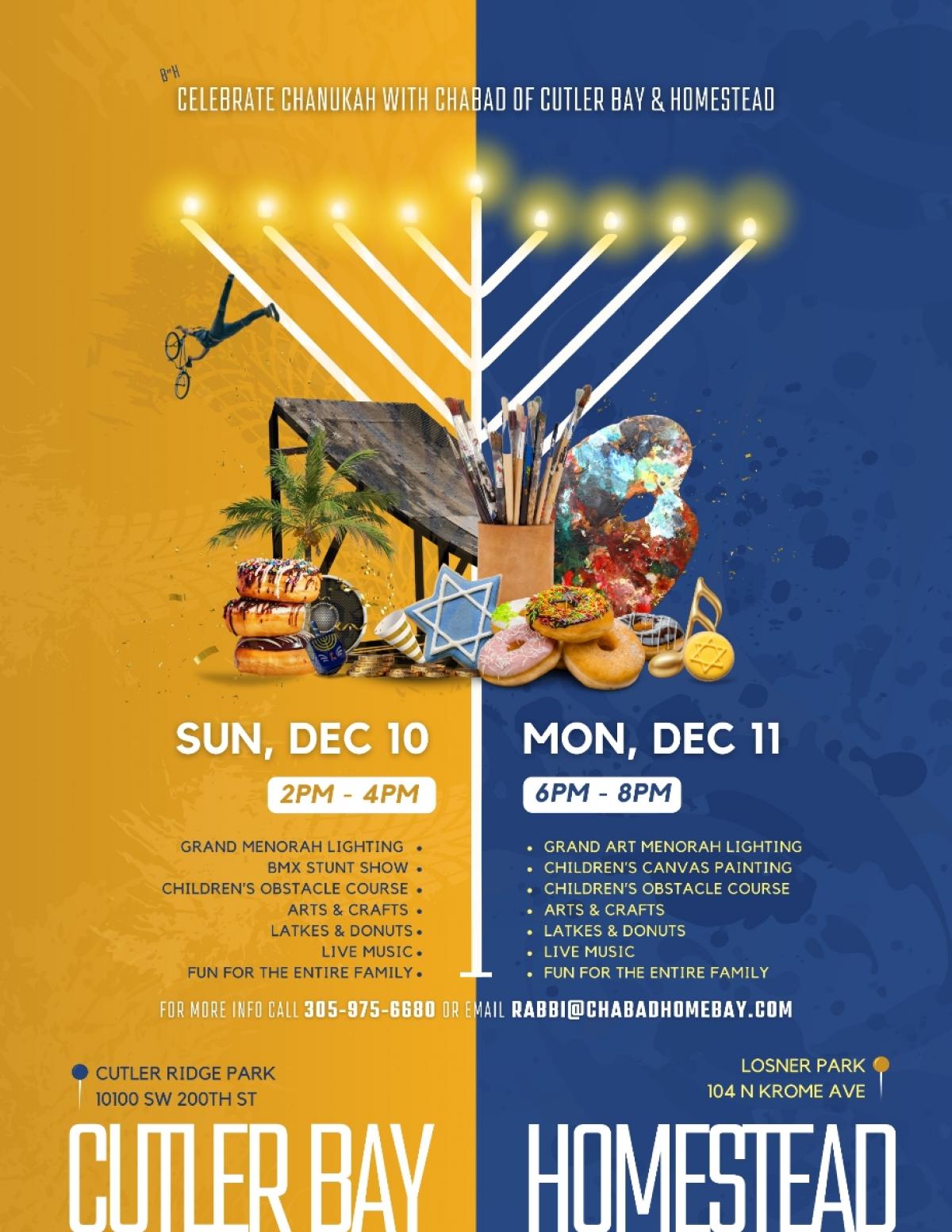 CHanukah Cutler Bay