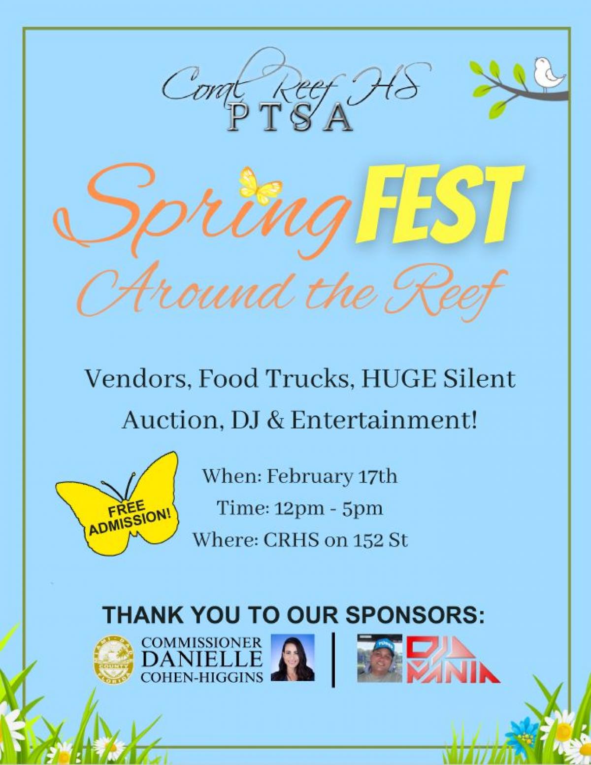 Coral Reef High School Spring Fest 2024