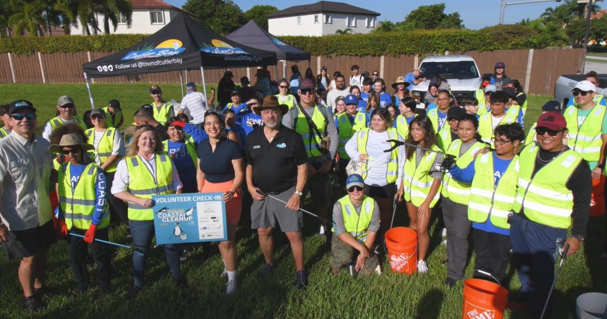 Cutler Bay Community Cleanup Makes a Lasting Impact at International Coastal Cleanup 2024