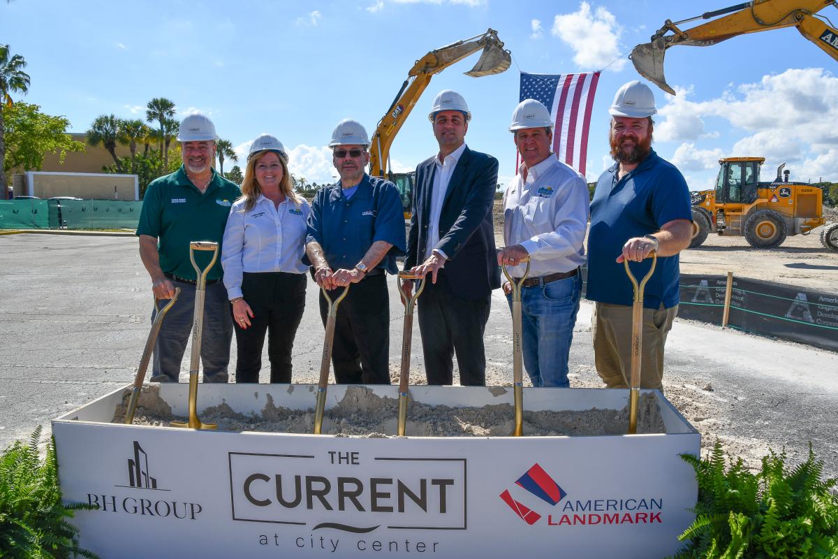 American Landmark and BH Group Break Ground on The Current at City Center