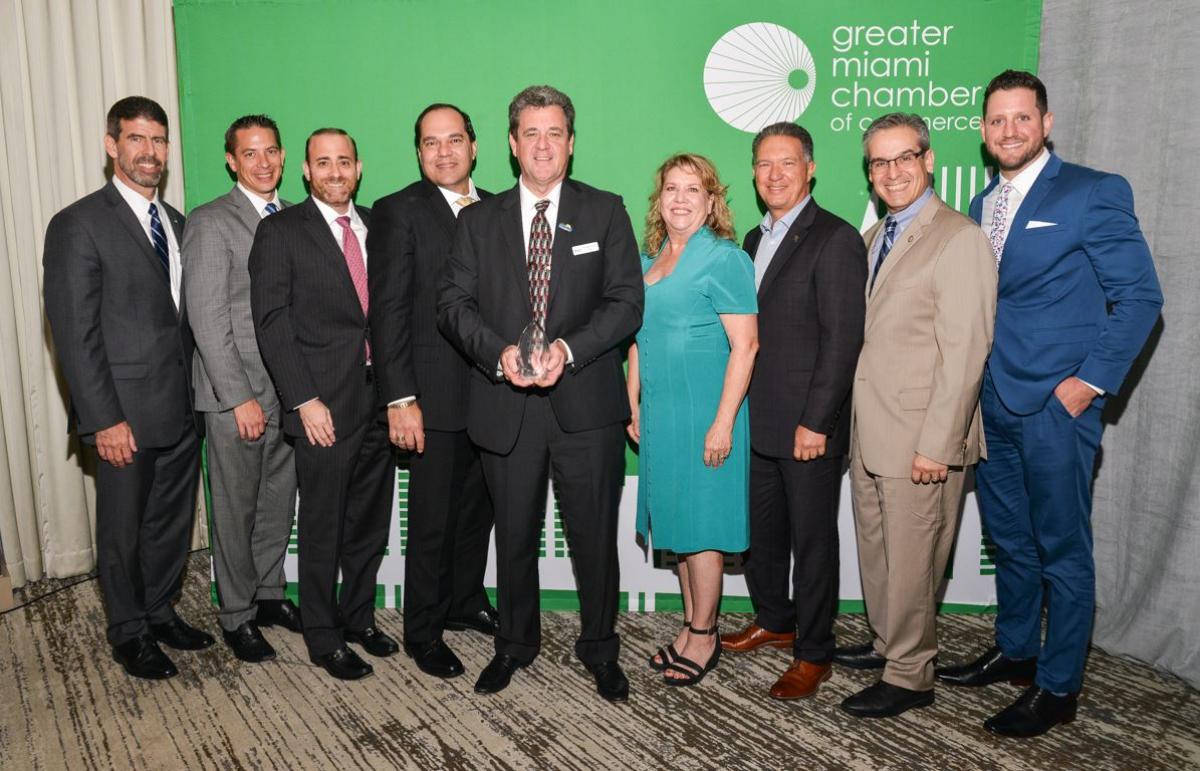 Photo of Town Council and Staff at REAL Awards Luncheon in 2019