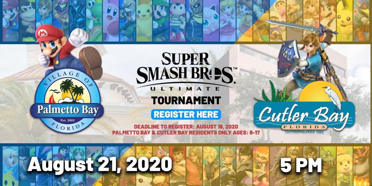 Super Smash Bros Ultimate Tournament Flyer