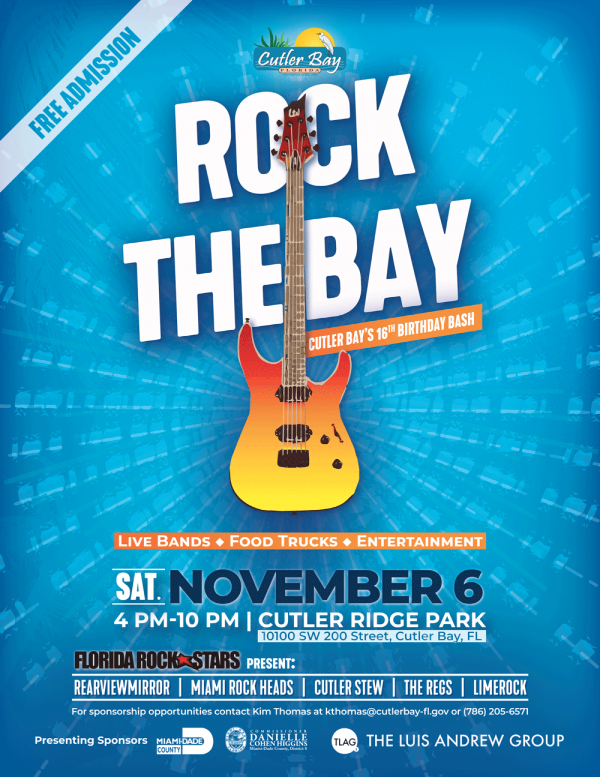 Rock the Bay Flyer