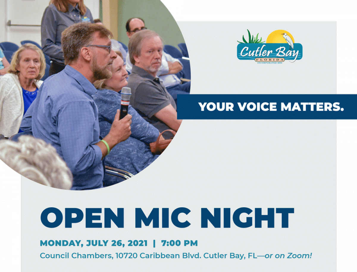 Open Mic Night Flyer