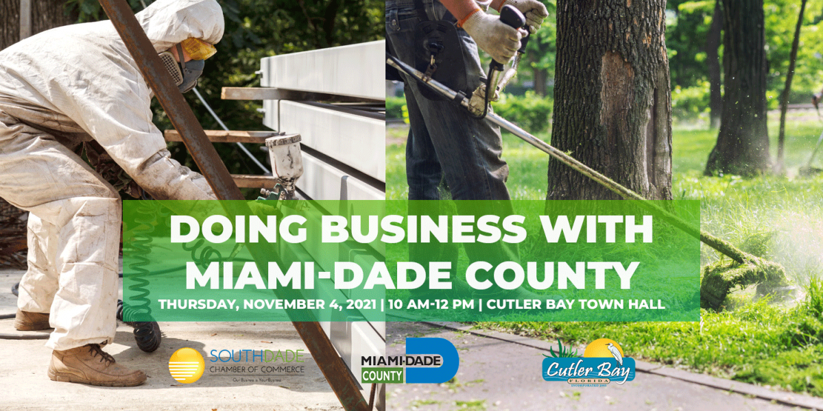 Doing Business with Miami-Dade County flyer