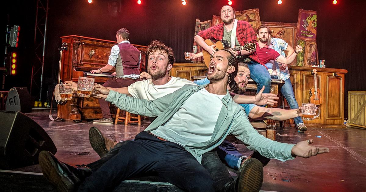 Photo of Choir of Man Performing