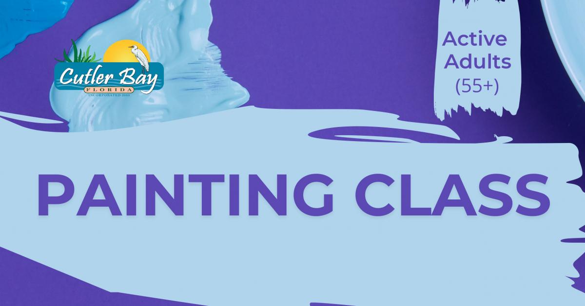 Active Adults Painting Class