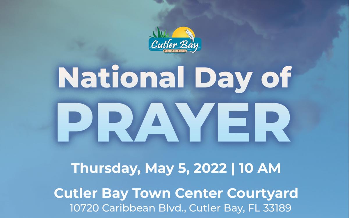 National Day of Prayer Flyer