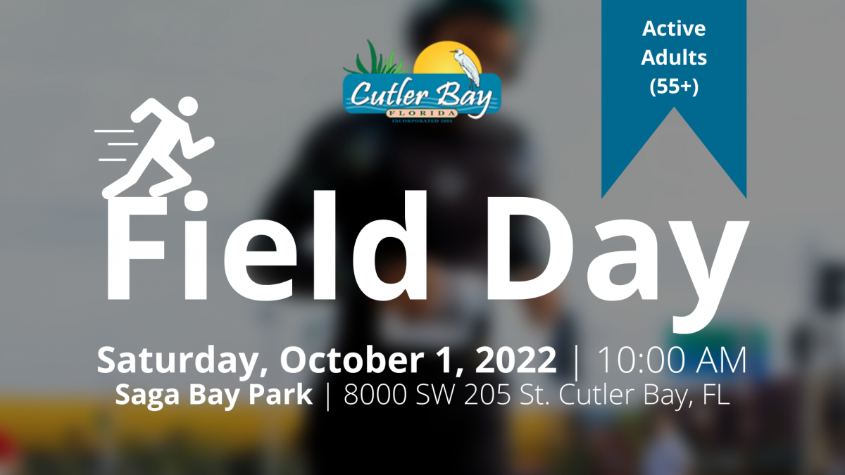 Active Adults Field Day Town of Cutler Bay Florida