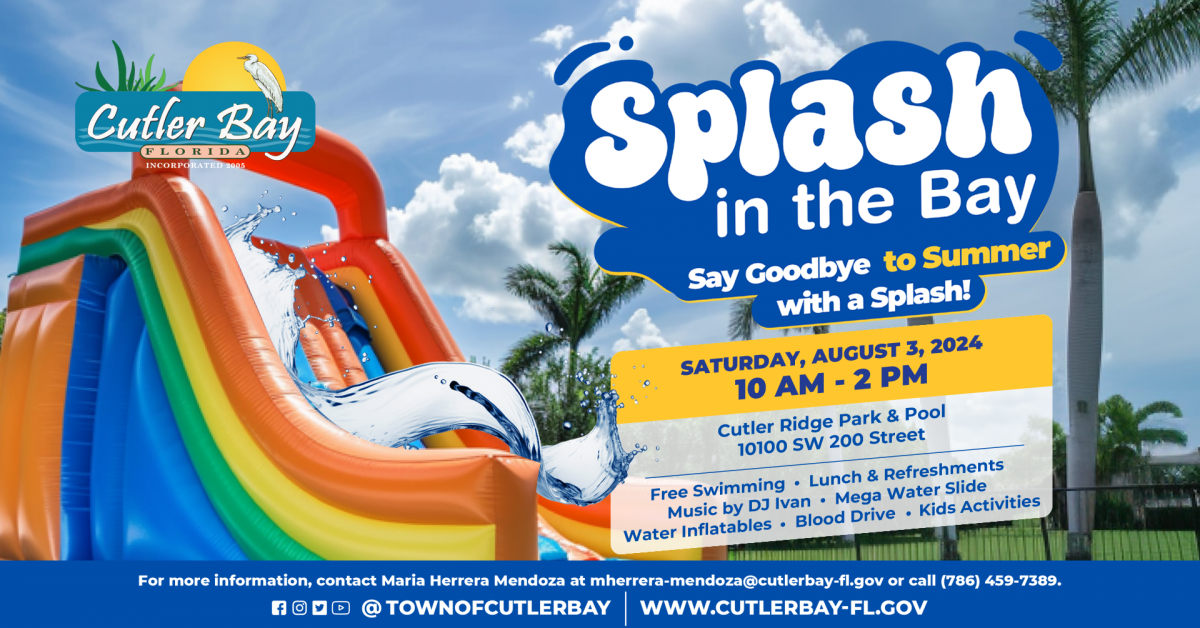 Cutler Bay Splash in the Bay