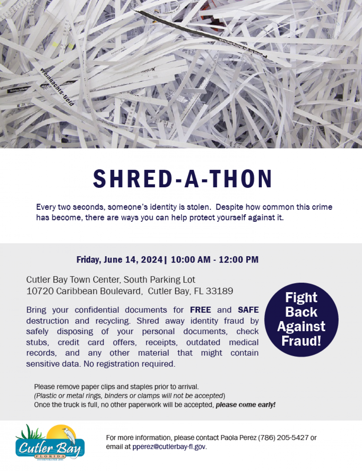 Cutler Bay Shread-a-Thon