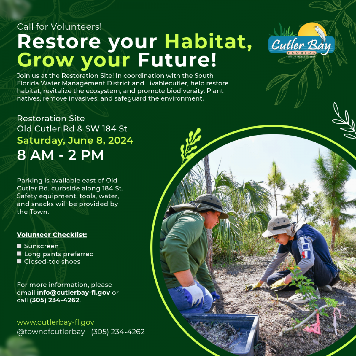 Cutler Bay Restoration Site