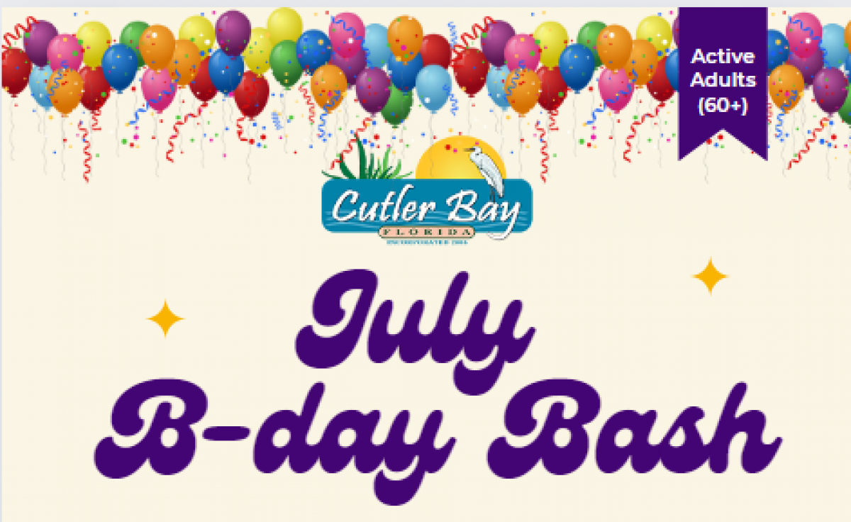 Active Adults Birthday Bash. 