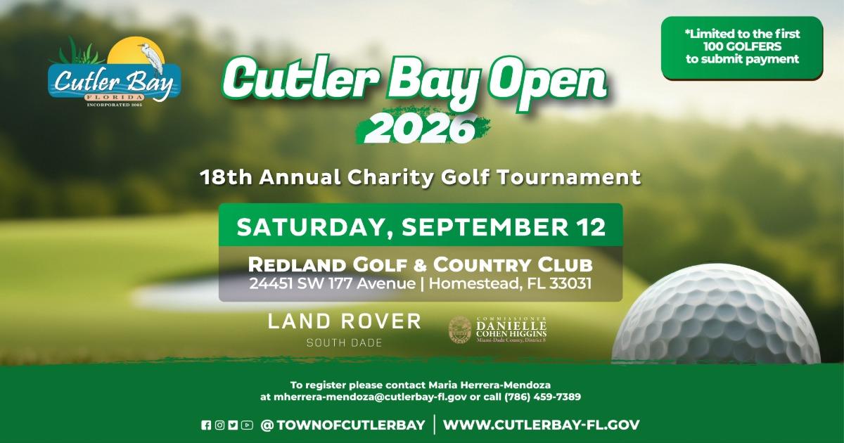 Cutler Bay Open 2026 Golf Tournament