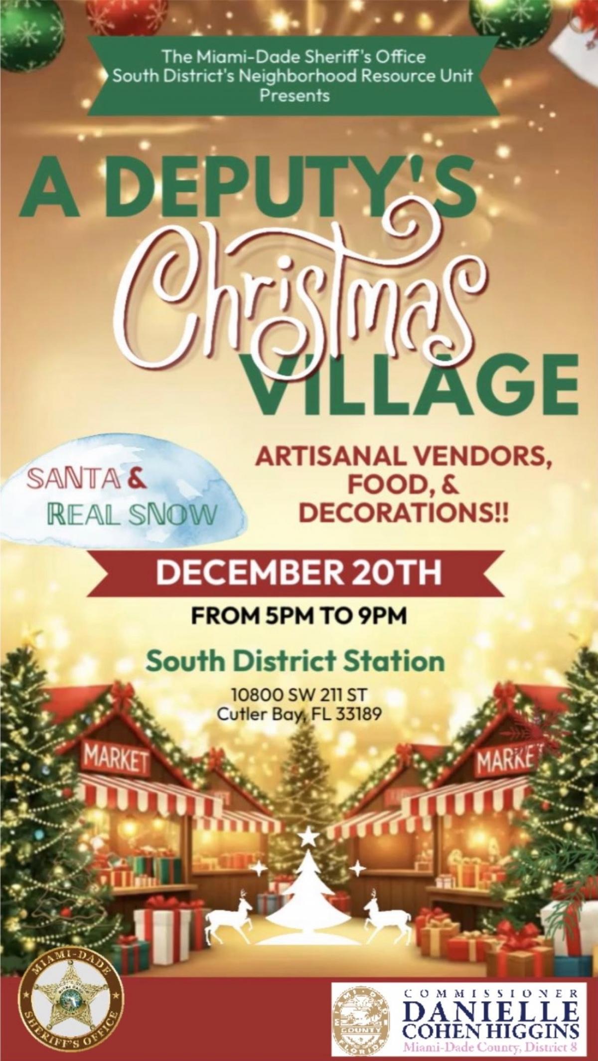 A Deputy's Christmas Village