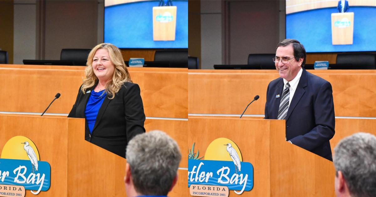 Cutler Bay Celebrates the Inauguration of Vice Mayor Michael P. Callahan and Councilmember Suzy Lord
