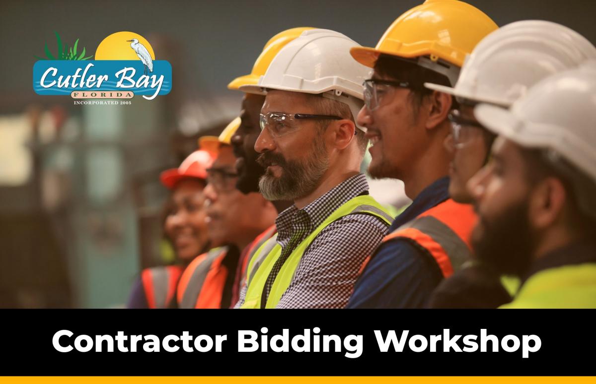 Cutler Bay Contractor Bidding Workshop