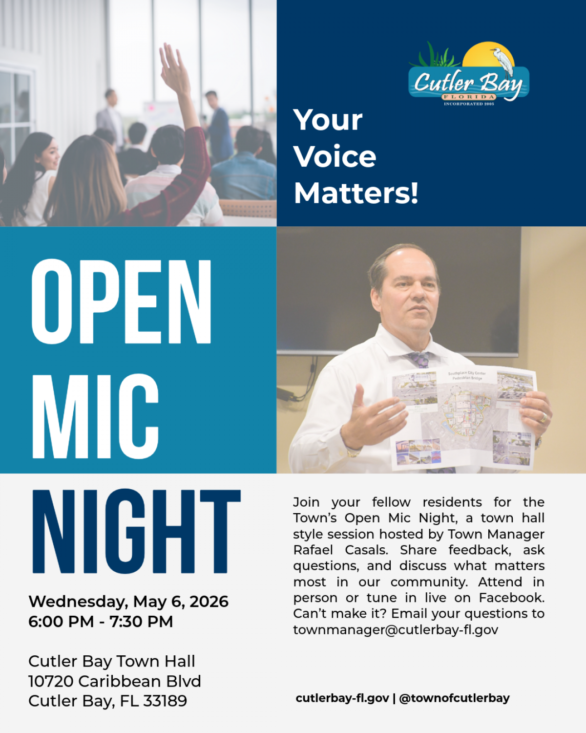 Cutler Bay Open Mic Night