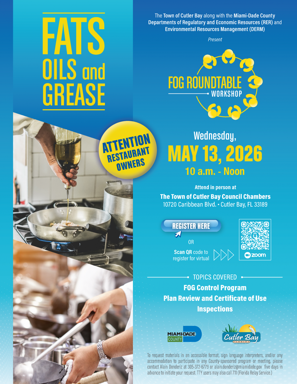 Cutler Bay Fat Fats, Oils, and Grease
