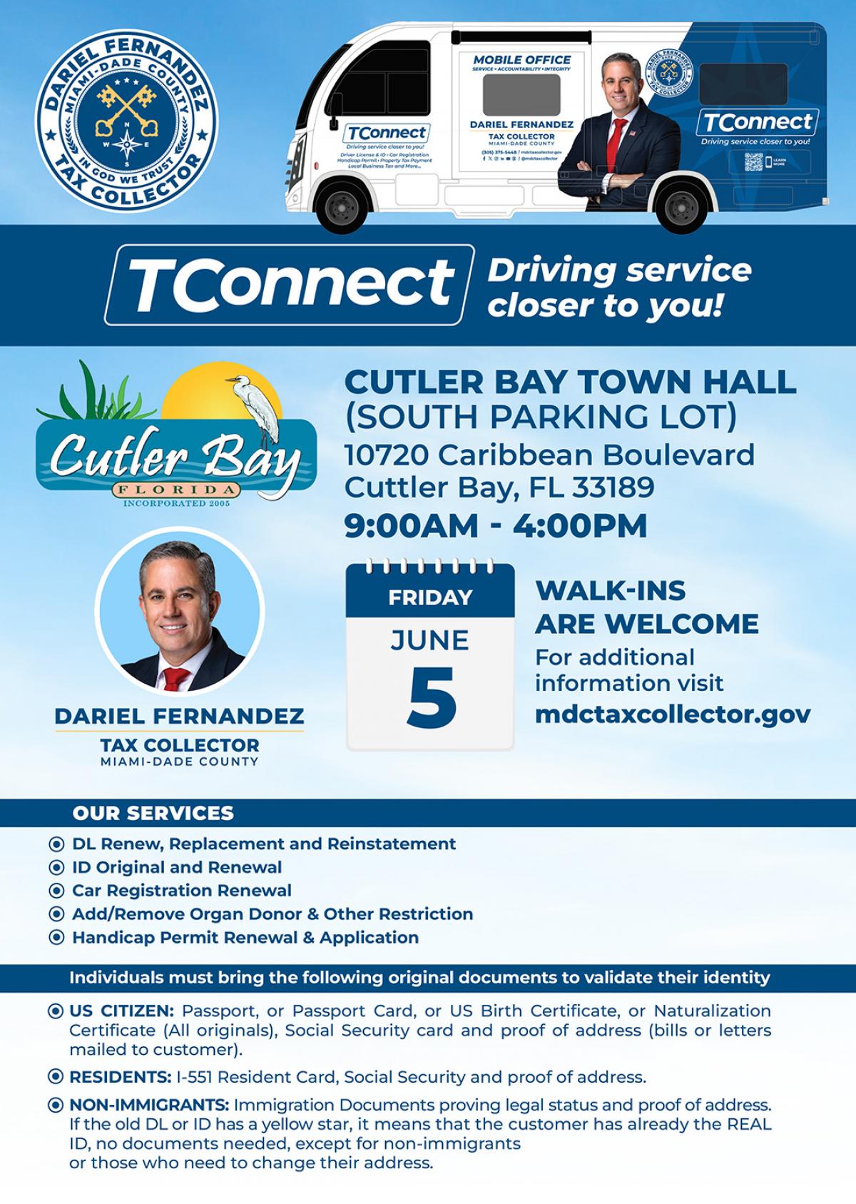 TConnect at Cutler Bay Town Hall