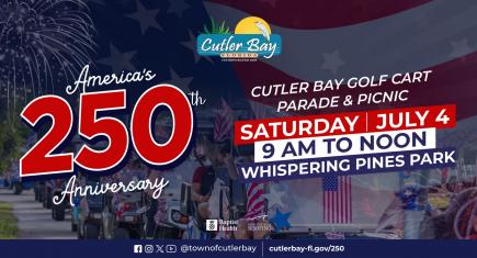 Cutler Bay Golf Cart Parade and Picnic