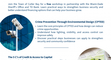 Cutler Bay Protect, Prepare, Grow Workshop